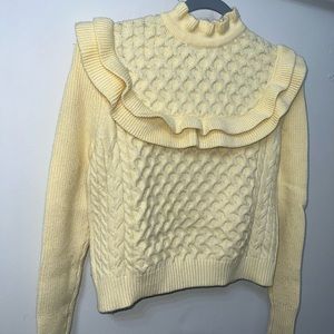 Zara yellow sweater | Size: S | Color: Yellow